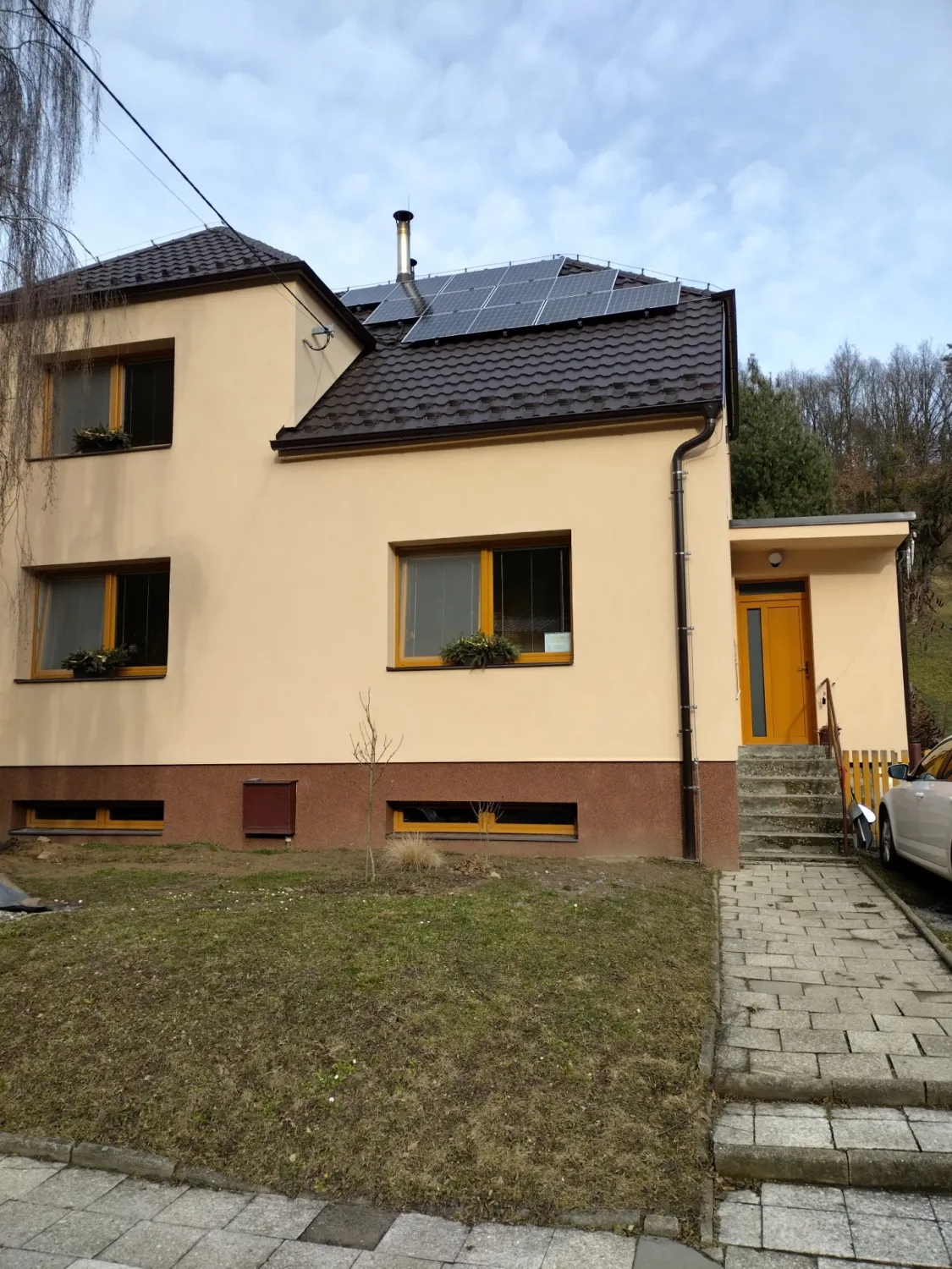 Zateplení rodinného domu v Jankovicích u Uherského Hradiště